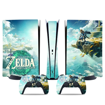 The Legend of Zelda decal skin for PS5 Digital Console and.. The Legend of Zelda decal skin for PS5 Digital Console and..