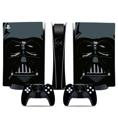 Darth Vader decal skin for PS5 Digital Console and two Con.. Darth Vader decal skin for PS5 Digital Console and two Con..