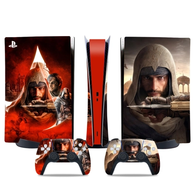 Assassins Creed Mirage decal skin for PS5 Digital Console .. Assassins Creed Mirage decal skin for PS5 Digital Console ..