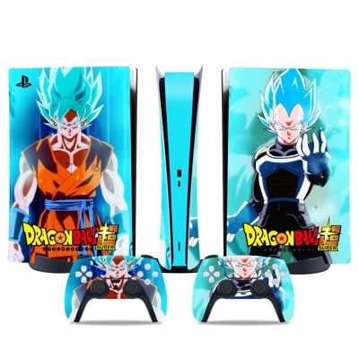 Dragon Ball super decal skin for PS5 Digital Console and t.. Dragon Ball super decal skin for PS5 Digital Console and t..