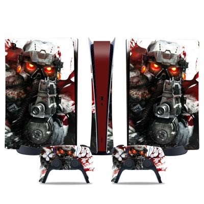 Killzone 3 decal skin for PS5 Digital Console and two Cont.. Killzone 3 decal skin for PS5 Digital Console and two Cont..