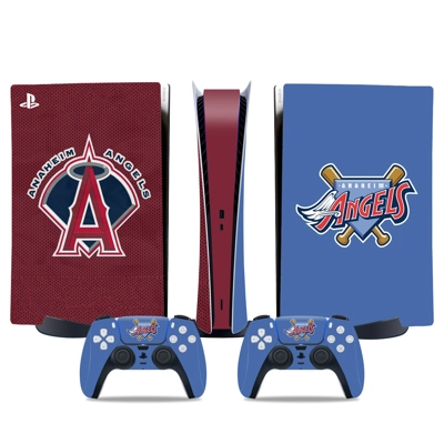 Anahem Angels decal skin for PS5 Digital Console and two Controllers