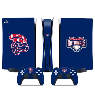 Washington Nationals decal skin for PS5 Digital Console an.. Washington Nationals decal skin for PS5 Digital Console an..