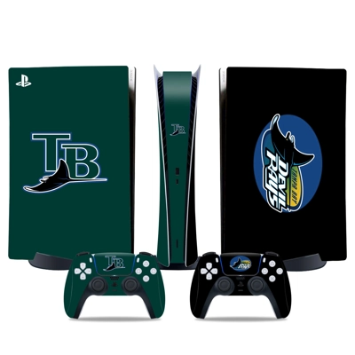 Tampa Bay Devil Rays decal skin for PS5 Digital Console an.. Tampa Bay Devil Rays decal skin for PS5 Digital Console an..