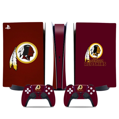 Washington Redskins decal skin for PS5 Digital Console and.. Washington Redskins decal skin for PS5 Digital Console and..