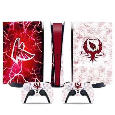 Arizona Cardinals decal skin for PS5 Digital Console and t.. Arizona Cardinals decal skin for PS5 Digital Console and t..