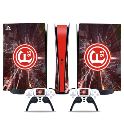 Fortuna FC decal skin for PS5 Digital Console and two Cont.. Fortuna FC decal skin for PS5 Digital Console and two Cont..