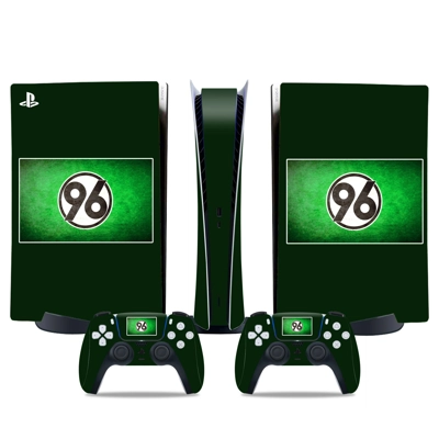 Hannover 96 decal skin for PS5 Digital Console and two Con.. Hannover 96 decal skin for PS5 Digital Console and two Con..