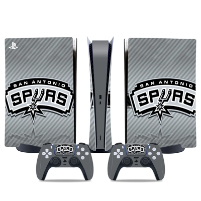 San Antonio Spurs decal skin for PS5 Digital Console and t.. San Antonio Spurs decal skin for PS5 Digital Console and t..