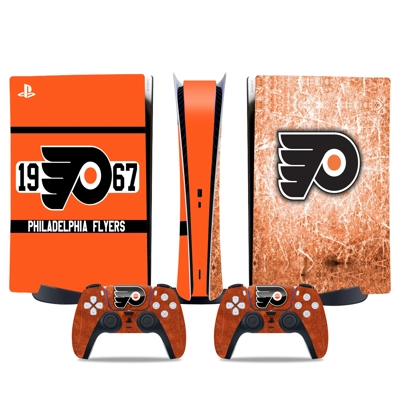 Philadelphia Flyers decal skin for PS5 Digital Console and.. Philadelphia Flyers decal skin for PS5 Digital Console and..