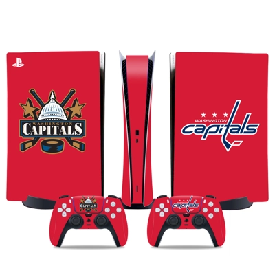 Washington Capitals decal skin for PS5 Digital Console and.. Washington Capitals decal skin for PS5 Digital Console and..