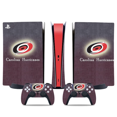 Carolina Harricanes decal skin for PS5 Digital Console and.. Carolina Harricanes decal skin for PS5 Digital Console and..
