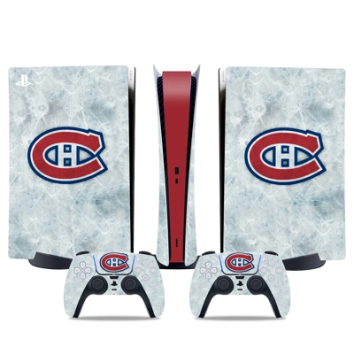 Montreal Canadiens decal skin for PS5 Digital Console and .. Montreal Canadiens decal skin for PS5 Digital Console and ..