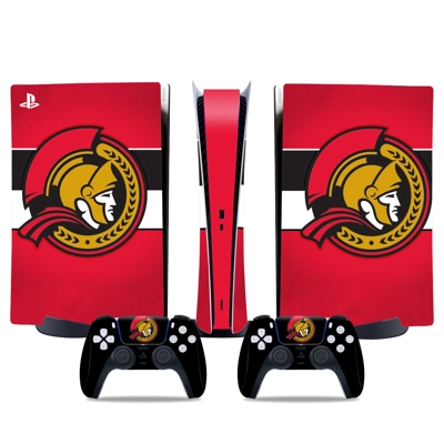 Ottawa Senators decal skin for PS5 Digital Console and two.. Ottawa Senators decal skin for PS5 Digital Console and two..