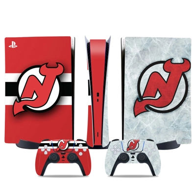New Jersey Devils decal skin for PS5 Digital Console and t.. New Jersey Devils decal skin for PS5 Digital Console and t..