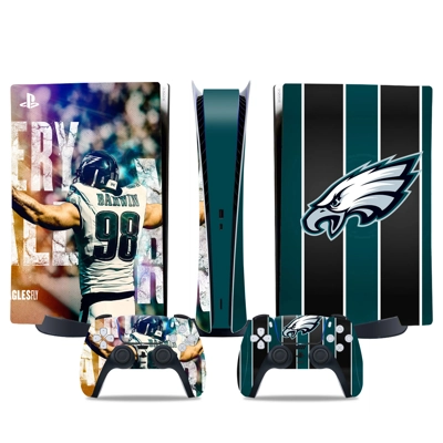 Philadelphia Eagles decal skin for PS5 Digital Console and.. Philadelphia Eagles decal skin for PS5 Digital Console and..