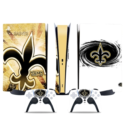 New Orleans Saints decal skin for PS5 Digital Console and .. New Orleans Saints decal skin for PS5 Digital Console and ..