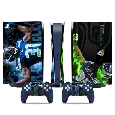 Jacksonville Jaguars decal skin for PS5 Digital Console an.. Jacksonville Jaguars decal skin for PS5 Digital Console an..