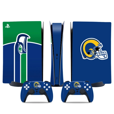 Los Angeles Rams decal skin for PS5 Digital Console and tw.. Los Angeles Rams decal skin for PS5 Digital Console and tw..