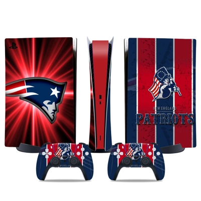 New England Patriots decal skin for PS5 Digital Console an.. New England Patriots decal skin for PS5 Digital Console an..