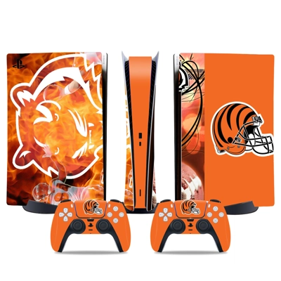 Cincinnati Bengals decal skin for PS5 Digital Console and .. Cincinnati Bengals decal skin for PS5 Digital Console and ..