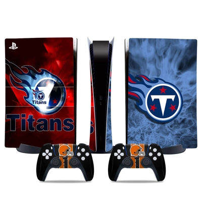 Tennessee Titans decal skin for PS5 Digital Console and tw.. Tennessee Titans decal skin for PS5 Digital Console and tw..