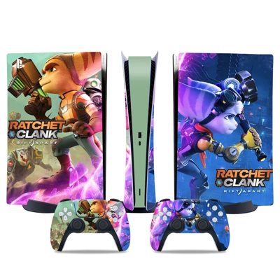 Ratchet & Clank Rift Apart decal skin for PS5 Digital Cons.. Ratchet & Clank Rift Apart decal skin for PS5 Digital Cons..