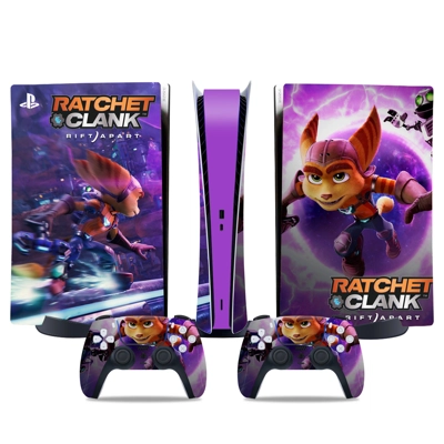 Ratchet & Clank Rift Apart decal skin for PS5 Digital Cons.. Ratchet & Clank Rift Apart decal skin for PS5 Digital Cons..