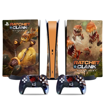 Ratchet & Clank Rift Apart decal skin for PS5 Digital Cons.. Ratchet & Clank Rift Apart decal skin for PS5 Digital Cons..