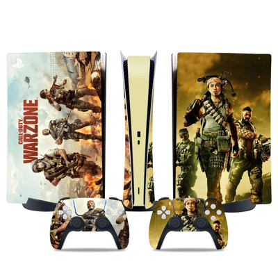 Call of Duty Vanguard decal skin for PS5 Digital Console and two Controllers