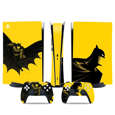Batman decal skin for PS5 Digital Console and two Controll.. Batman decal skin for PS5 Digital Console and two Controll..