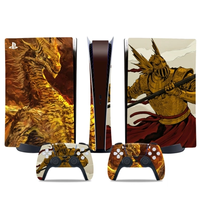 Elden Ring decal skin for PS5 Digital Console and two Cont.. Elden Ring decal skin for PS5 Digital Console and two Cont..