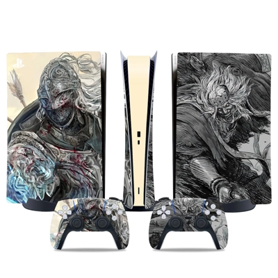 Elden Ring decal skin for PS5 Digital Console and two Cont.. Elden Ring decal skin for PS5 Digital Console and two Cont..