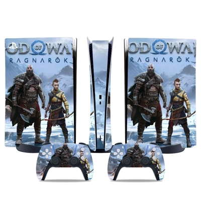God of War Ragnarok decal skin for PS5 Digital Console and.. God of War Ragnarok decal skin for PS5 Digital Console and..