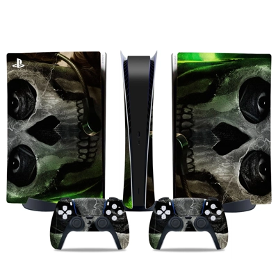 Mortal Kombat decal skin for PS5 Digital Console and two C.. Mortal Kombat decal skin for PS5 Digital Console and two C..