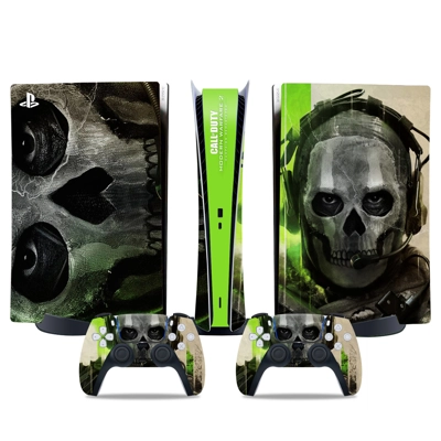 Mortal Kombat decal skin for PS5 Digital Console and two C.. Mortal Kombat decal skin for PS5 Digital Console and two C..