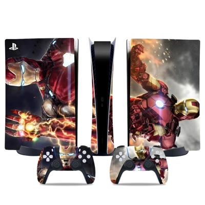 Avengers decal skin for PS5 Digital Console and two Contro.. Avengers decal skin for PS5 Digital Console and two Contro..
