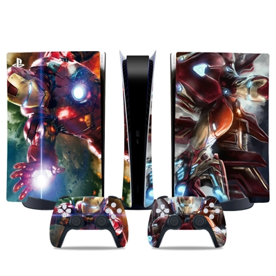 Avengers decal skin for PS5 Digital Console and two Contro.. Avengers decal skin for PS5 Digital Console and two Contro..
