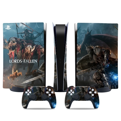 Lords off the Fallen decal skin for PS5 Digital Console and two Controllers
