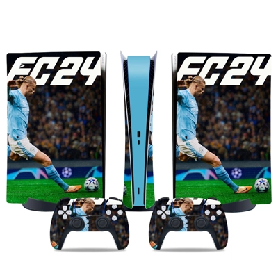 EA Sports FC 24 decal skin for PS5 Digital Console and two.. EA Sports FC 24 decal skin for PS5 Digital Console and two..