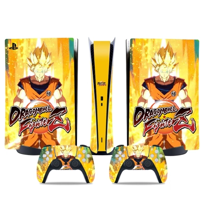 Dragon Ball Fighter Z decal skin for PS5 Digital Console a.. Dragon Ball Fighter Z decal skin for PS5 Digital Console a..