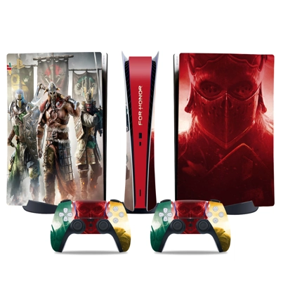 For Honor decal skin for PS5 Digital Console and two Contr.. For Honor decal skin for PS5 Digital Console and two Contr..