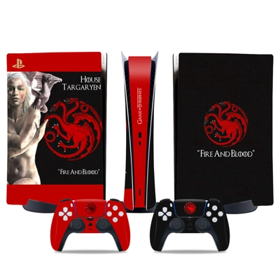 Game of Thrones decal skin for PS5 Digital Console and two.. Game of Thrones decal skin for PS5 Digital Console and two..