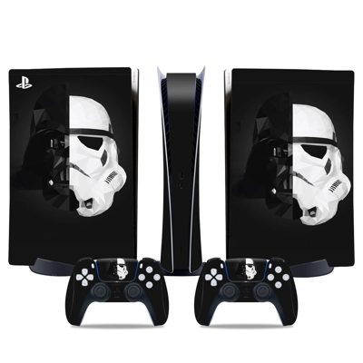 Darth Vader Stormtrooper decal skin for PS5 Digital Consol.. Darth Vader Stormtrooper decal skin for PS5 Digital Consol..