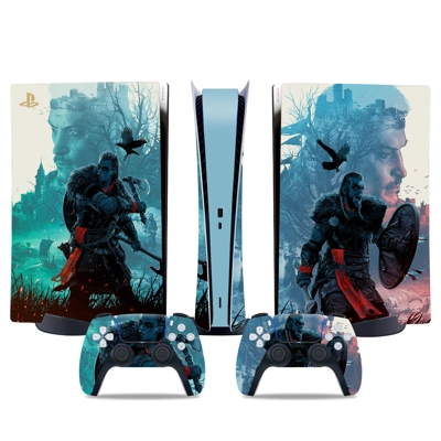 Bloodborne decal skin for PS5 Digital Console and two Cont.. Bloodborne decal skin for PS5 Digital Console and two Cont..