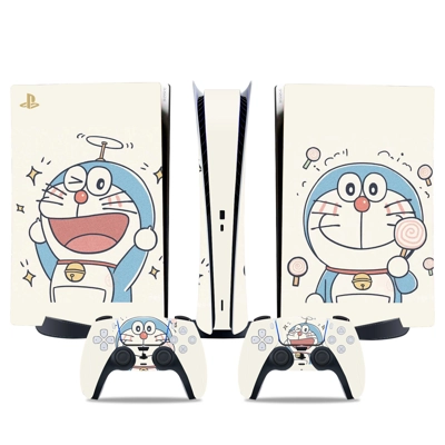 Doraemon decal skin for PS5 Digital Console and two Contro.. Doraemon decal skin for PS5 Digital Console and two Contro..