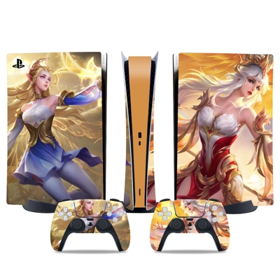 Honor of Kings decal skin for PS5 Digital Console and two .. Honor of Kings decal skin for PS5 Digital Console and two ..