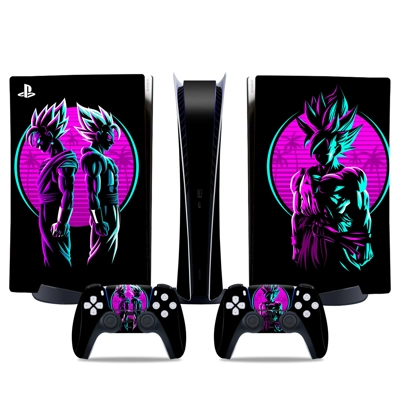 Dragon Ball Goku decal skin for PS5 Digital Console and tw.. Dragon Ball Goku decal skin for PS5 Digital Console and tw..