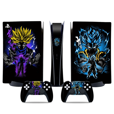 Dragon Ball Goku decal skin for PS5 Digital Console and tw.. Dragon Ball Goku decal skin for PS5 Digital Console and tw..