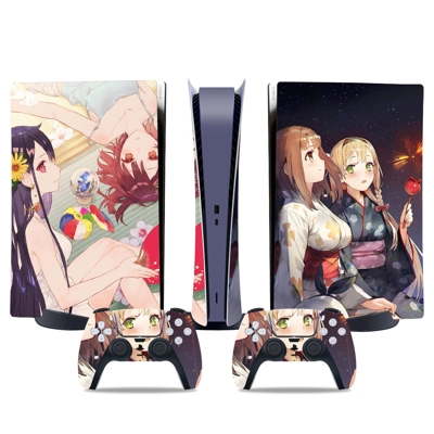 Atelier Ryza decal skin for PS5 Digital Console and two Co.. Atelier Ryza decal skin for PS5 Digital Console and two Co..